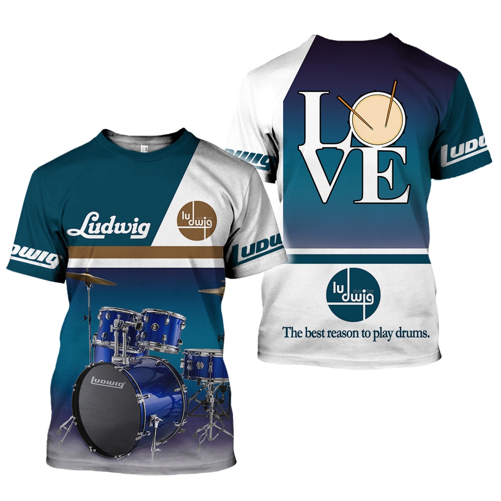 ludwig drum shirt