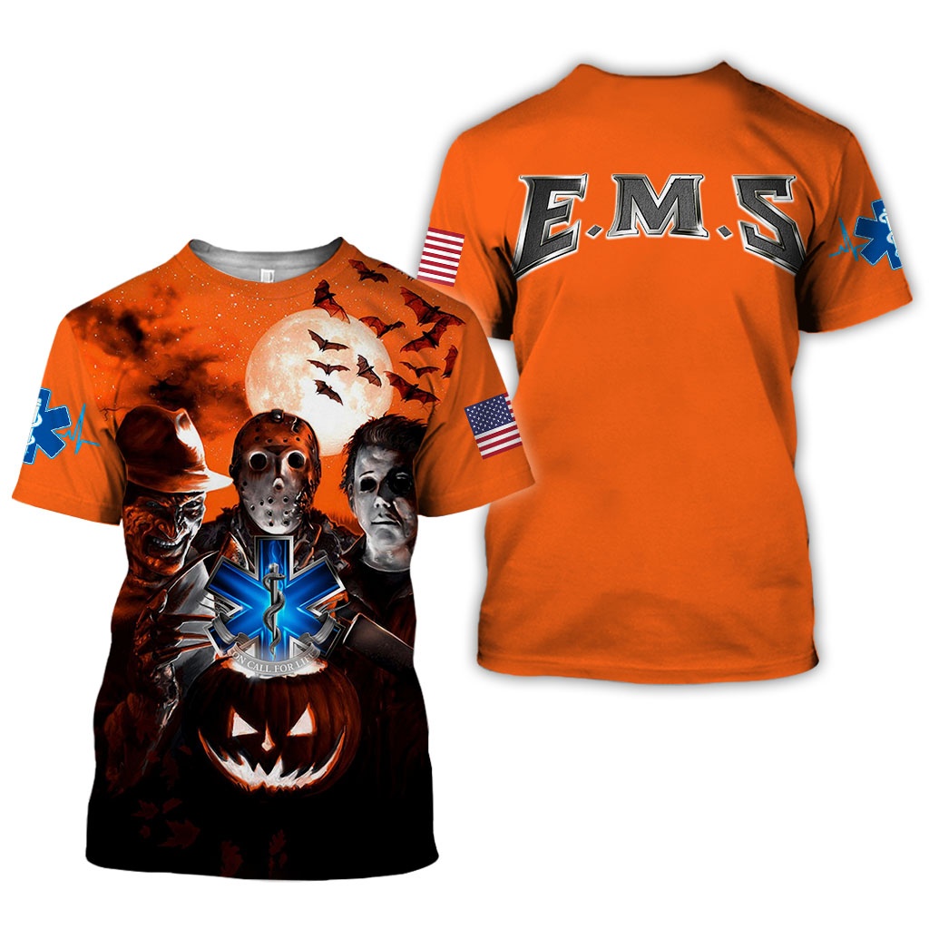 EMS Halloween 3D All Over Printed 