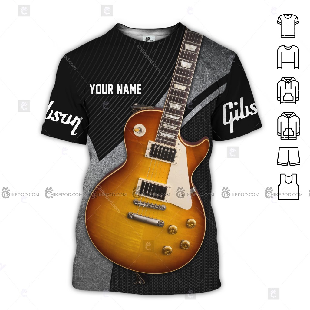 Guitar Print Nightwear